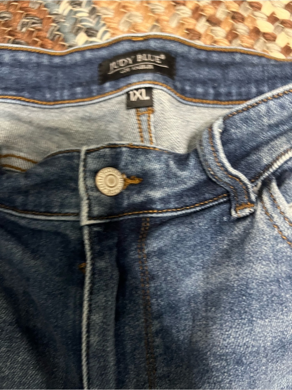 Judy Blue Dark Blue Distressed Denim Shorts Duo - Picture 4 of 4